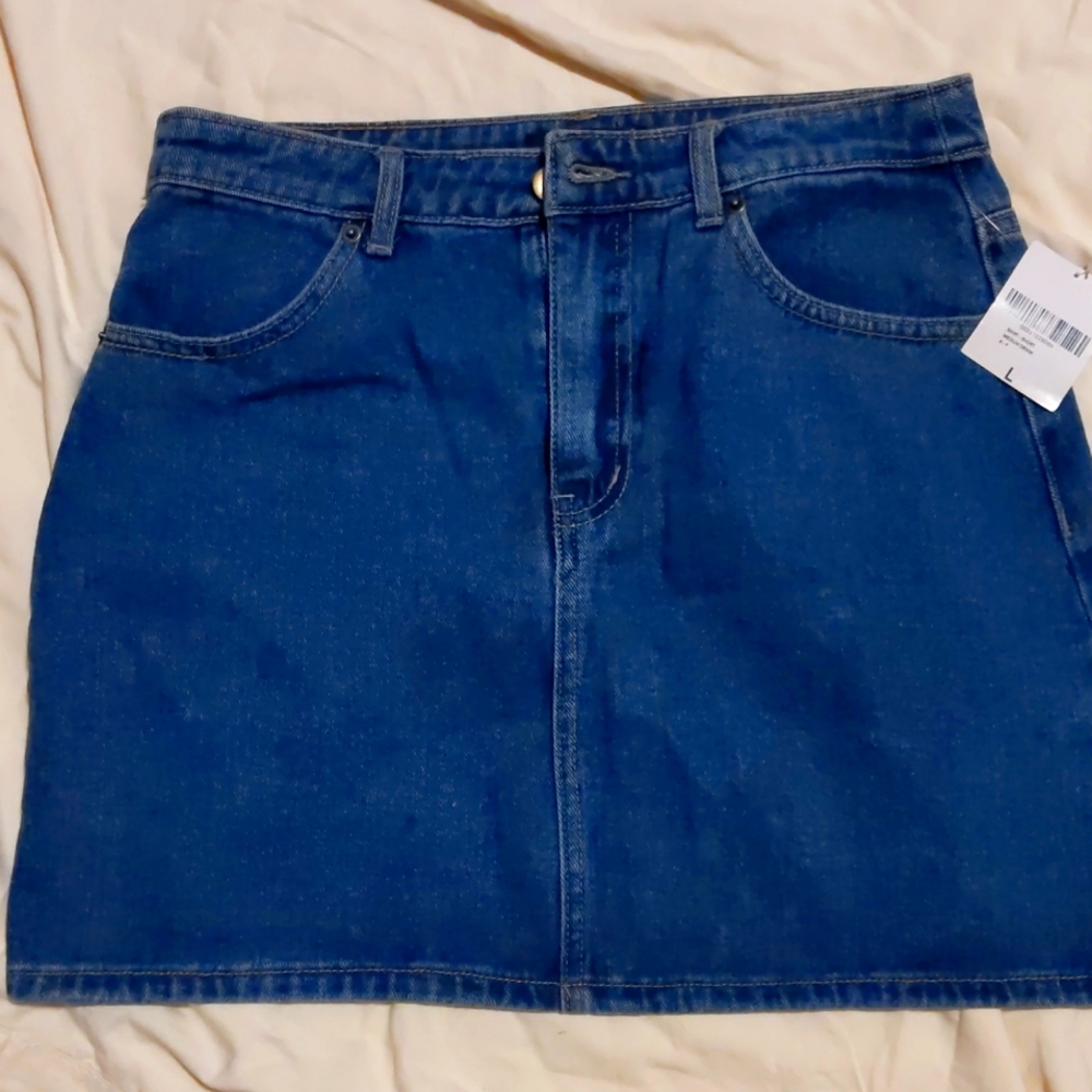 jean skirt forever 21 sz l